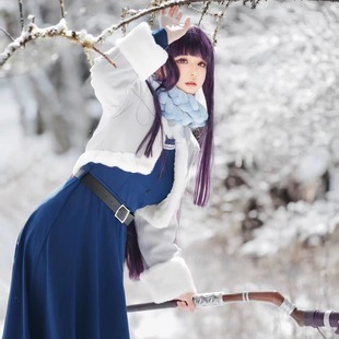 葬送的芙莉莲菲伦冬装cos服秋冬连衣裙二件套女装动漫服装cos呢子