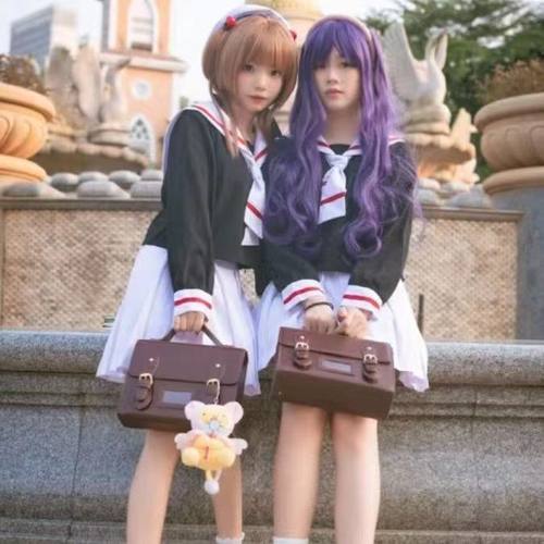 百变小樱大道寺知世校服cos服女