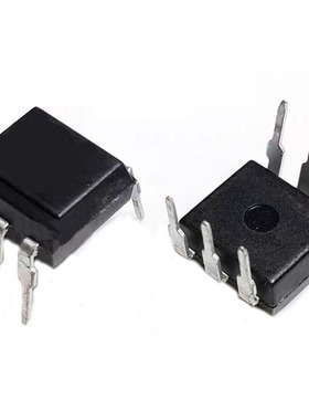 全新原装正品 EL3021 直插DIP6 双向可控硅驱动 光耦隔离器 黑色