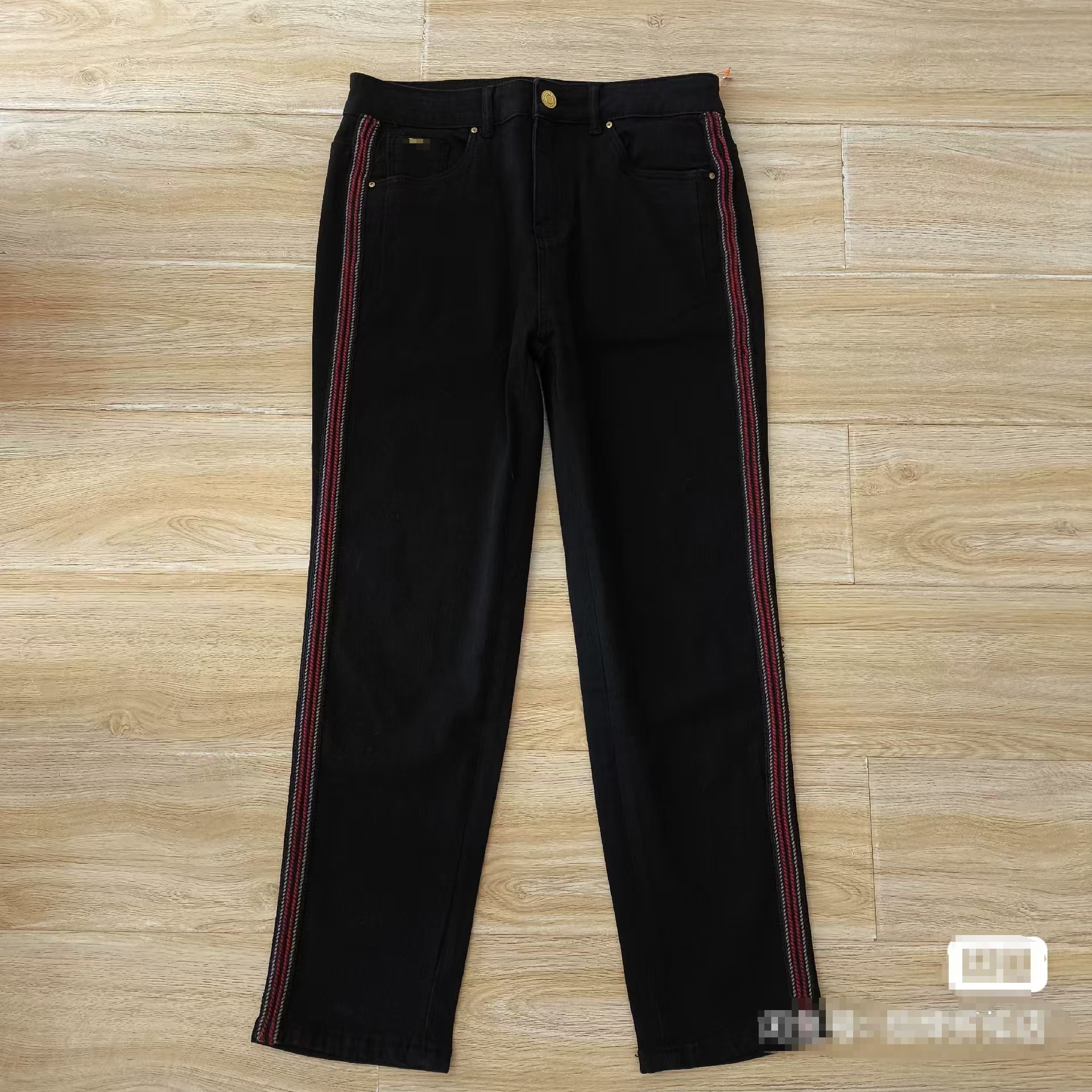 中腰九分裤裤女宽松显瘦休闲