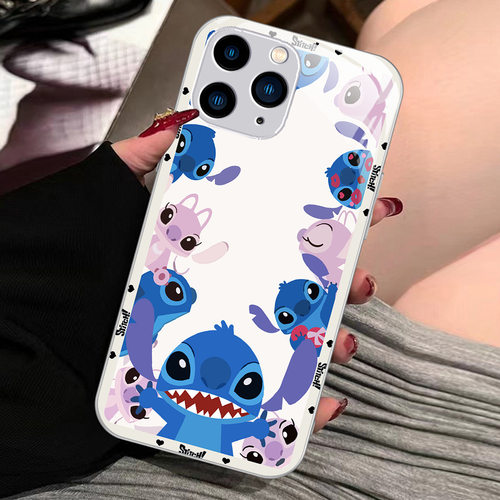 20plus14苹果SamsungS25u史迪仔12可爱13三星S24fe手机壳S23ultra女s22+8男a54全包21卡通53玻璃case52适用34