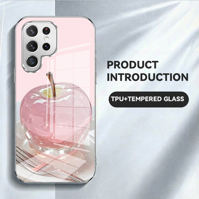 16plus苹果17电话SamsungS23FE三星S25u手机壳A56加S24ultra女22+21男54电镀53case55适用52玻璃13外14高颜值