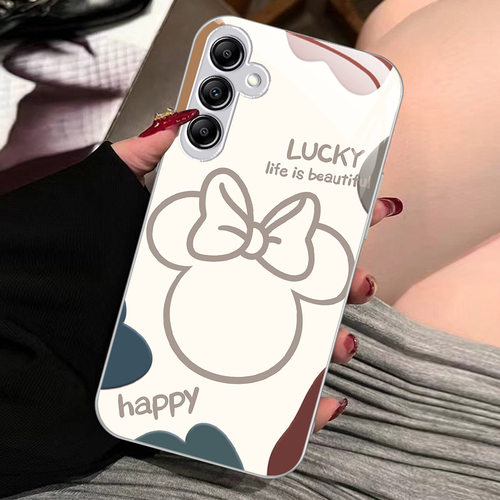 20plus8苹果14SamsungS25三星S24fe米妮A55手机壳13蝴蝶结S22ultra女s23u加54男21+53case52适用34玻璃9外16p