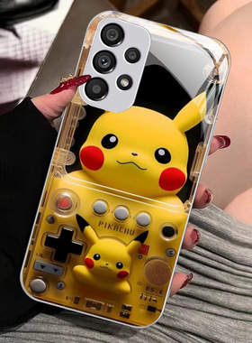 21plus42苹果14SamsungS24fe宝可梦12可爱13三星S25手机壳S23ultra女s22+9男a54全包20加53case52适用34玻璃8