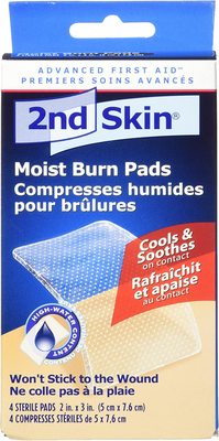 Spenco 2nd Skin Moist Burn Pads, Medium (2 x 3 Inches)