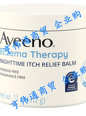 美国 Aveeno Eczema Therapy Itch Relief Balm, 11 Ounce