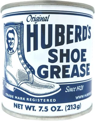 Huberd's Original Shoe Grease 7.5 Ounces
