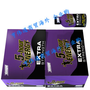 5-hour ENERGY Shot, Extra Strength Grape, 1.93 Ounce, 24瓶