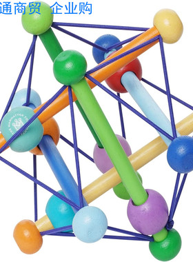 Manhattan Toy Skwish Color Burst Rattle and Teether Grasping