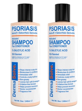 Dermasolve Scalp Psoriasis Medicated Shampoo & Conditioner