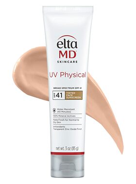 EltaMD UV Physical Tinted Sunscreen for Face, SPF 41 Tinted