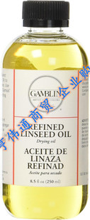 Gamblin 8.5 Oz Refined Linseed Oil (ANG06008)