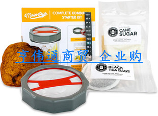 Masontops Complete Kombucha Starter Kit