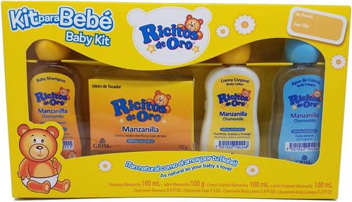 Ricitos De Oro Chamomile Gift Set ， 4件套装