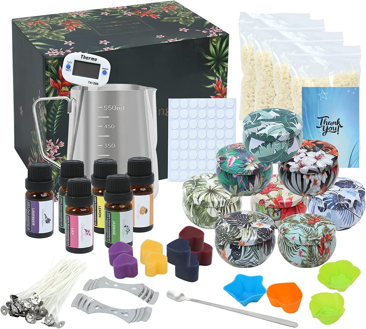 Jagodzs Soy DIY Candle Making Kit for Adults
