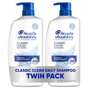 Head & Shoulders Classic Clean Dandruff Shampoo 2瓶