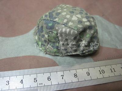 1 6 兵人 威龙70780 二战 德 SS 豌豆 盔罩 全新  现货 正品
