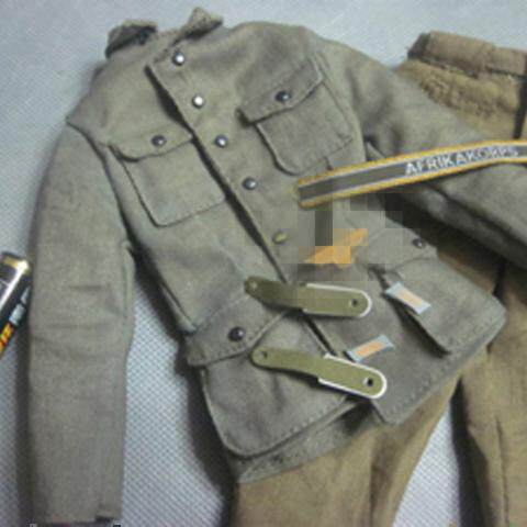 1 6兵人 威龙70820 二战 德 北非 制服  现货 模型