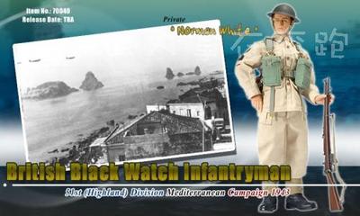 1 6兵人 威龙70040 二战 英军 黑卫 第51步兵师 现货 全新
