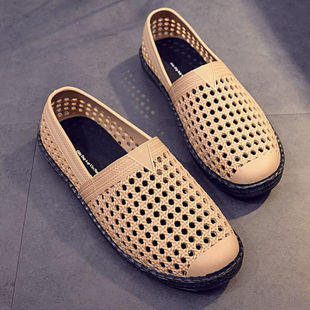 包跟凉拖鞋 男柔软网状防臭沙滩鞋 休闲旅游洞洞鞋 2025年夏越南凉鞋