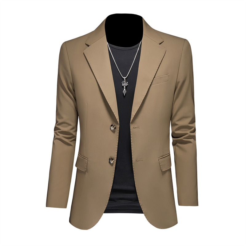 防皱免烫薄款休闲西装西服外套