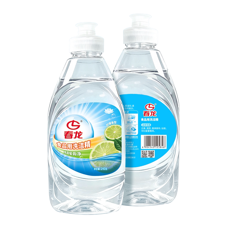 春龙240gG/瓶果蔬净洗洁精洗洁精