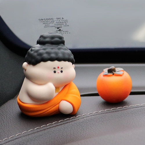 车内装饰品摆件国潮公仔