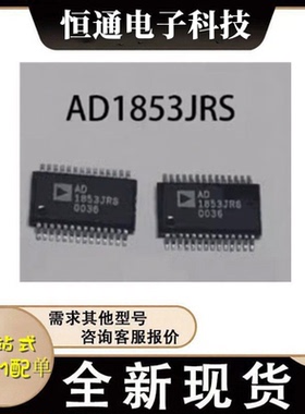 AD1853JRS AD1853JRSZRL 封装SSOP28 音频数模转换器芯片全新原装