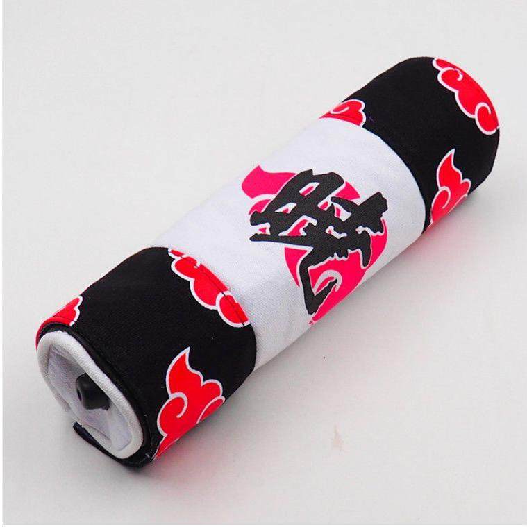 火影忍者笔袋动漫周边写轮眼文具盒学习用品忍字晓字鸣人佐助cos