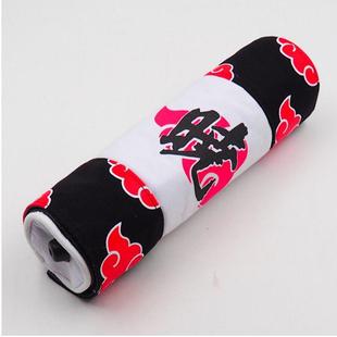 火影忍者笔袋动漫周边写轮眼文具盒学习用品忍字晓字鸣人佐助cos