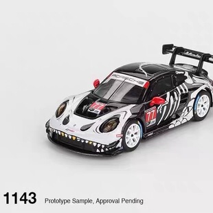 [匠擎预售]MINIGT 1:64 #1143 保时捷 911 GT3 R 万圣节 汽车模型