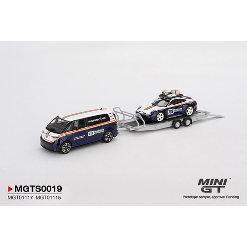MINIGT164达喀尔718拖车模型