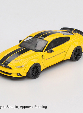 【匠擎现车】MINIGT1:64福特野马LB- 黄色1077# 合金车模