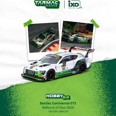 [匠擎预售]TW车模 1:64 宾利 Bentley GT3 107号 合金汽车模型