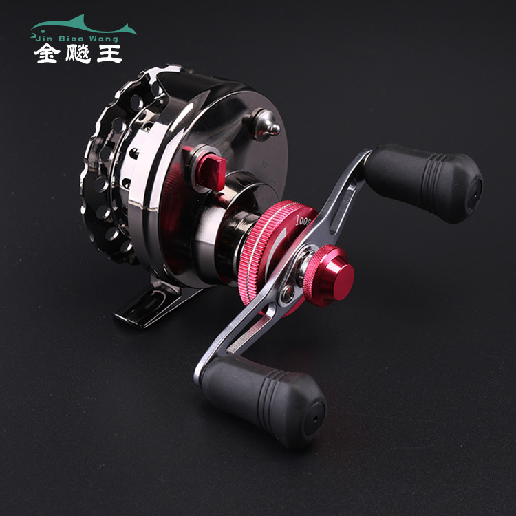 金飚王全金属筏钓轮冰钓轮F60前打轮微铅筏轮阀轮鱼线轮批发