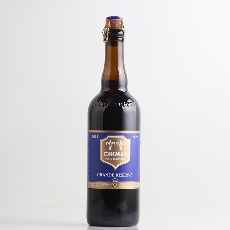 比利时原装进口 CHIMAY 智美蓝帽啤酒9度 750ml 北京发货