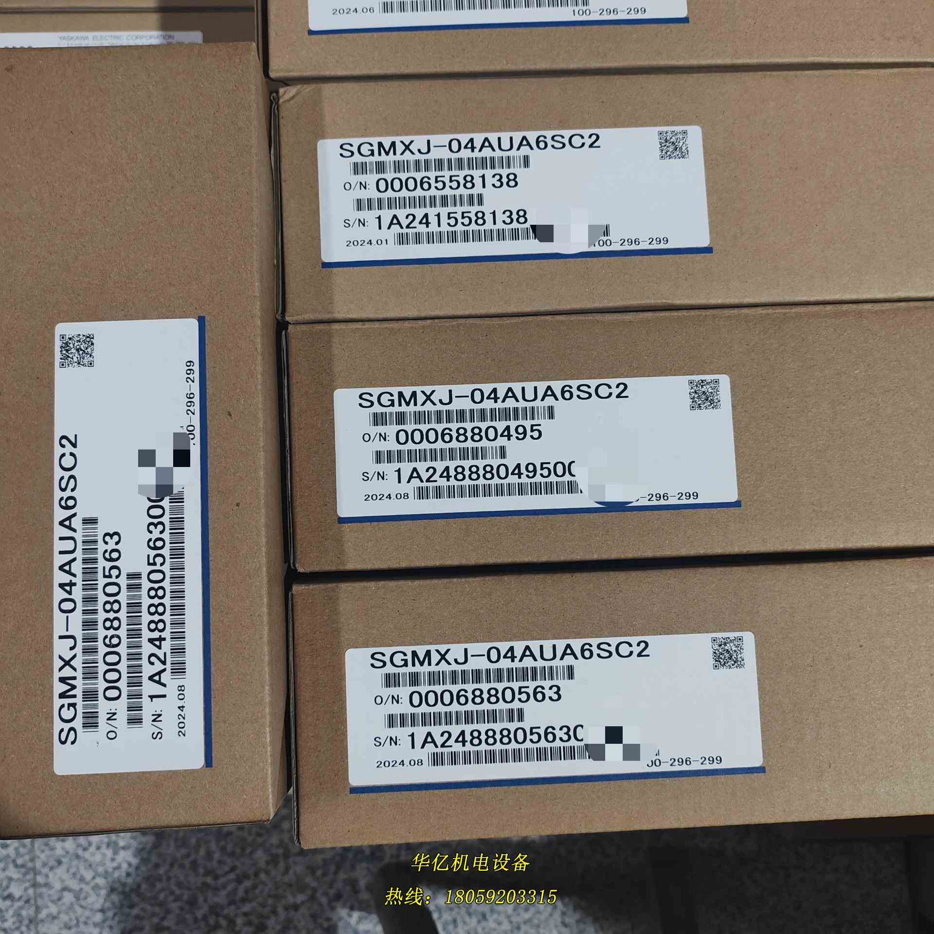 安川电机SGMXJ-04AUA6SC2 原装正品，盒码一议价