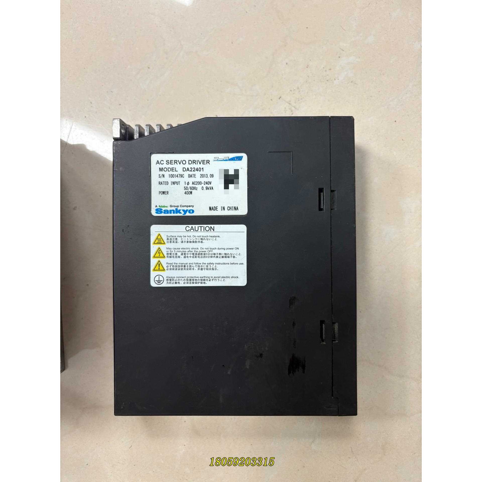 尼得科三协 DA22401 400W驱动器议价