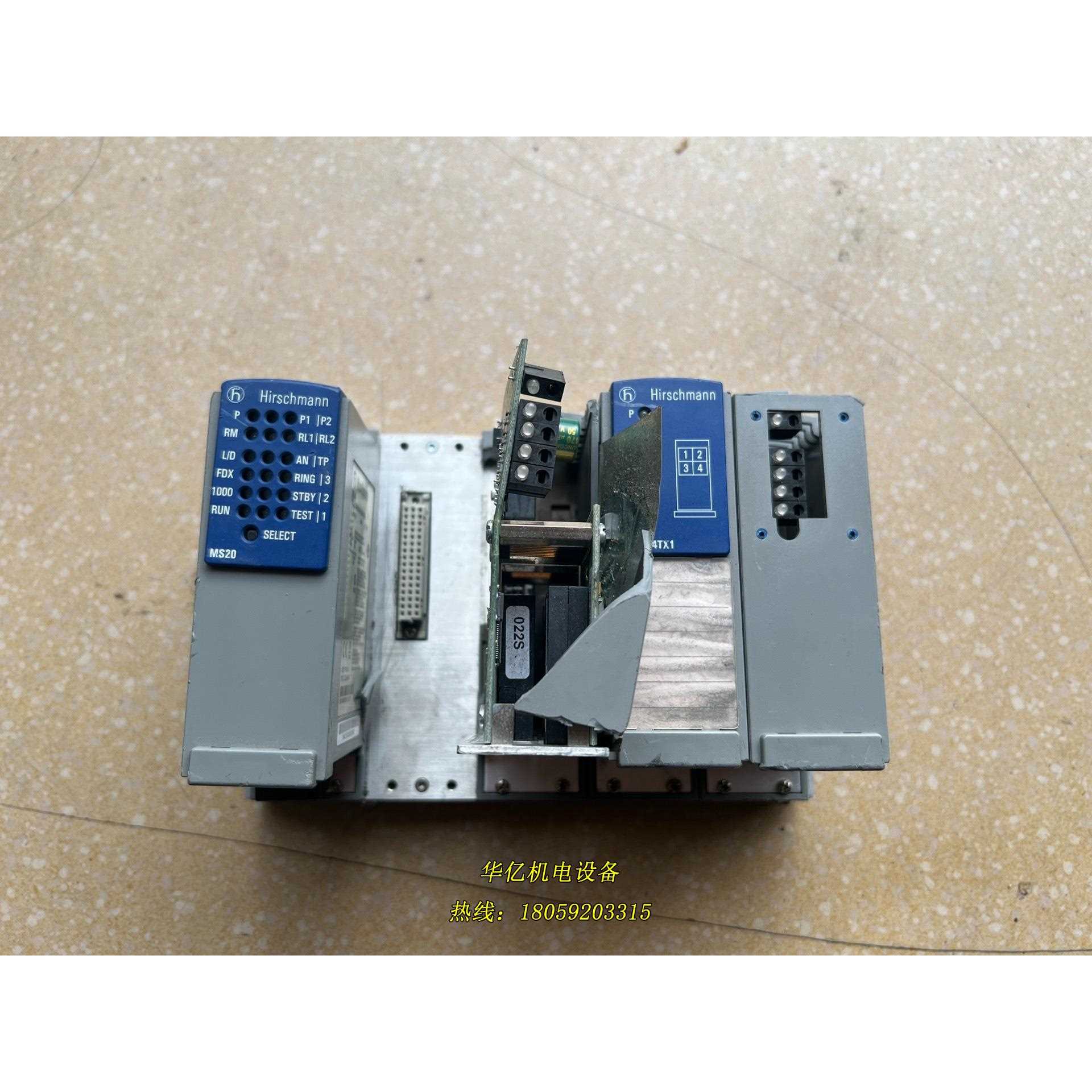 赫斯曼工业交换机MM3-4FXS2暴力拆机一组议价