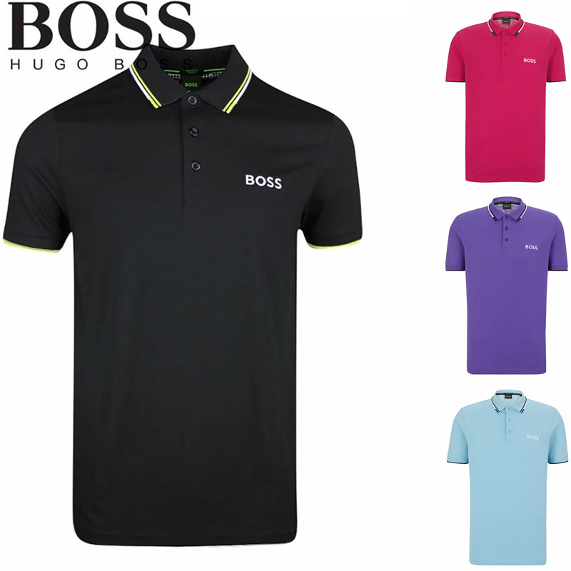正品现货 Hugo Boss 男士短袖POLO衫休闲商务夏季短袖T恤男装新款