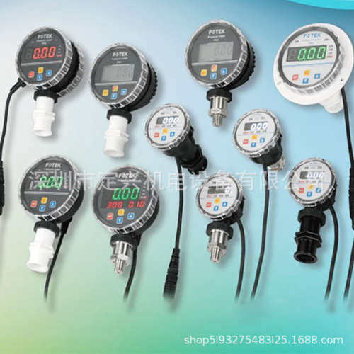 阳明数显压力表PRS-10N-RS PRS-Y10T-RS-PP-12FNPTW-M12-4C