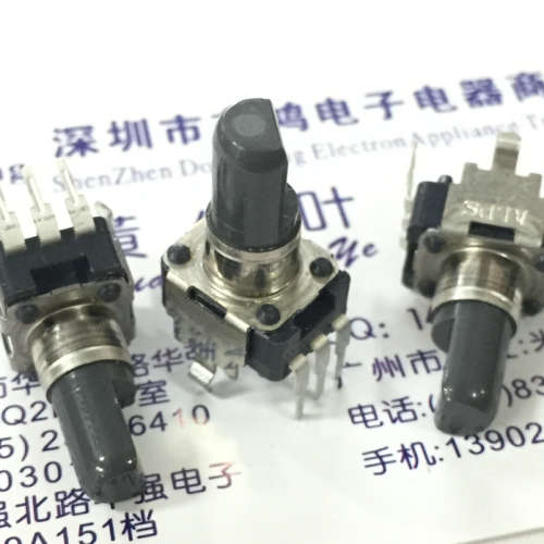 日本ALPS阿尔卑斯RK09D1130C1B电位器B10K轴长13MM带中定位点