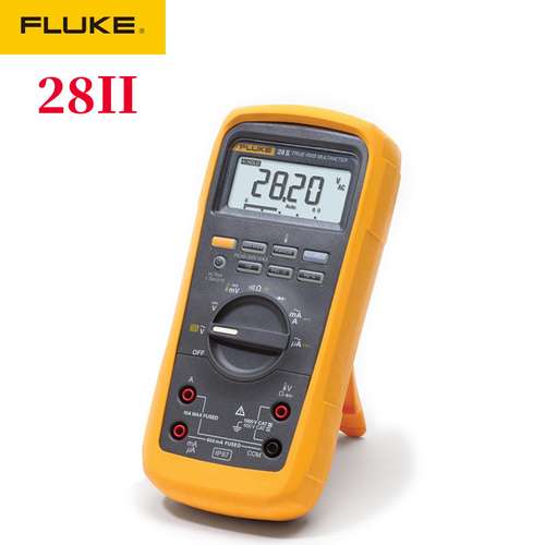 Fluke 28II 电工防水防尘防摔坚固型数字万用表高精度数显万能表