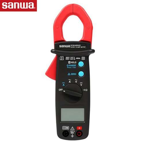 日本三和sanwa 钳形表DCM400AD 交直流400A分辨率0.01A电压600V