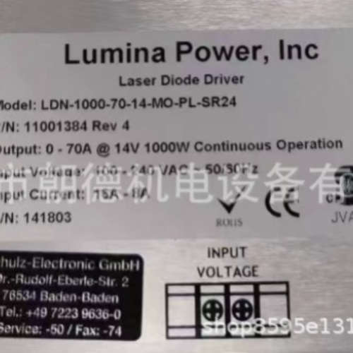 Lumina PoweR iNc.电源LDN-600-18-34-m0-PL-sR24维修议价