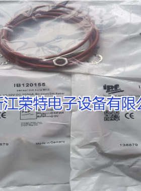 全新IPF电感式接近开关IB300106IB300121IB300123品质保证