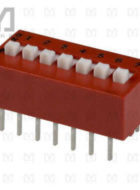 78B07ST【DIP开关】SWITCH SLIDE DIP SPST 150MA 30V