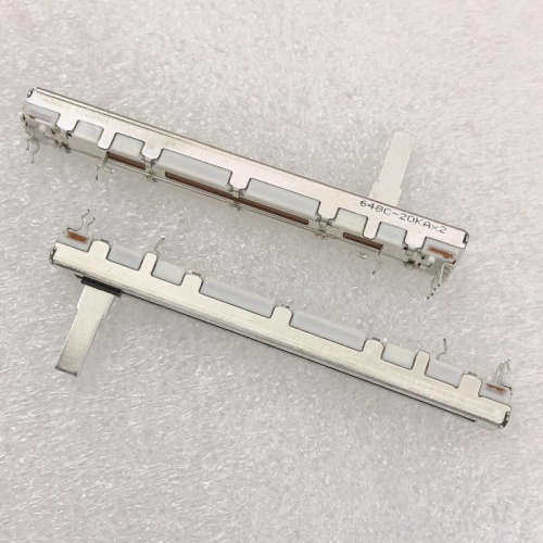 原装ALPS老款雅马哈调音台音量75MM滑动推杆直滑电位器双联A20KX2