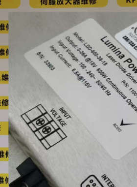 LUMINA POWERINC电源LDY-1000-70-15-ROHS-CE 11001188F维修议价