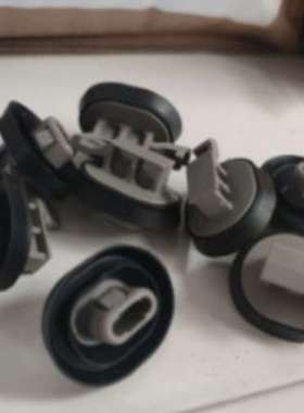 963531-2TE原装正品汽车线束连接器o盲堵